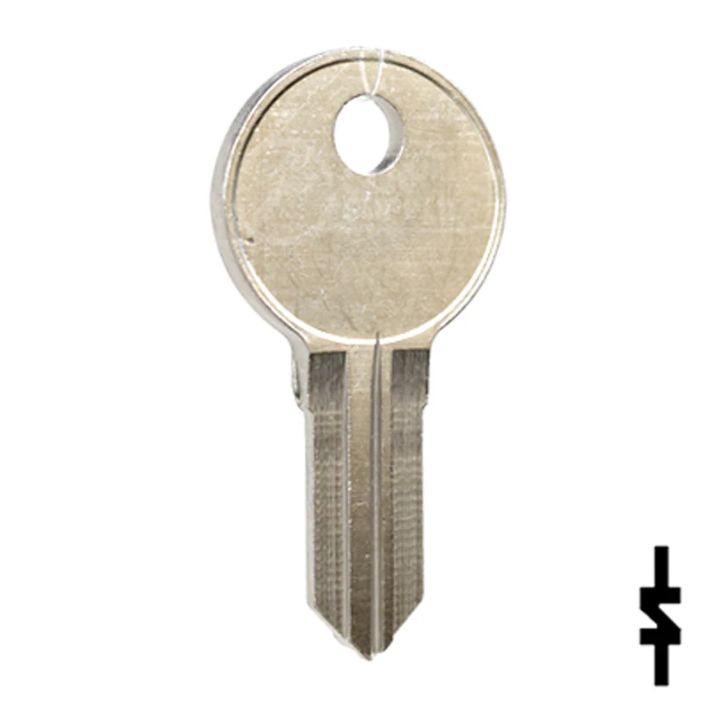 Uncut Key Blank | Illinois | S1042ZP - Image 15