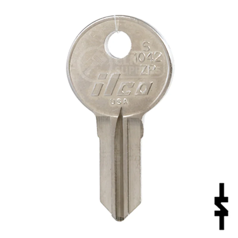 Uncut Key Blank | Illinois | S1042ZP - Image 24