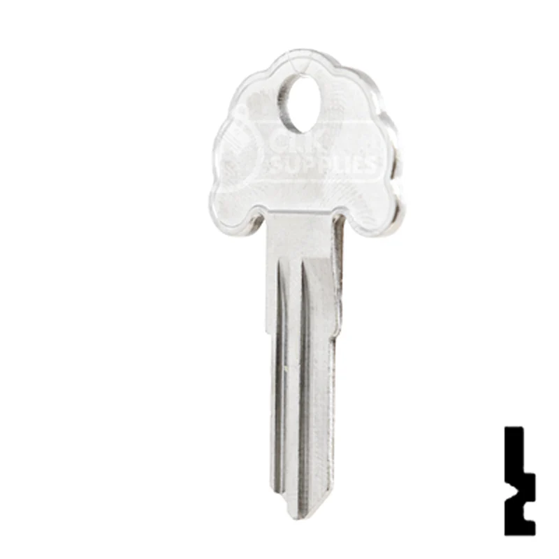 Uncut Key Blank | Imperial Cam Lock | 1624 - Image 11