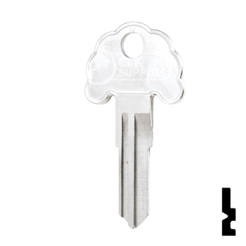 Uncut Key Blank | Imperial Cam Lock | 1624 - Image 12
