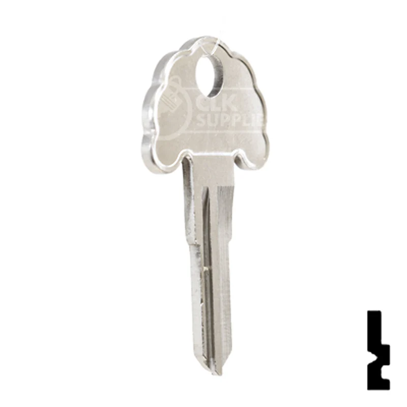 Uncut Key Blank | Imperial Cam Lock | 1624 - Image 17