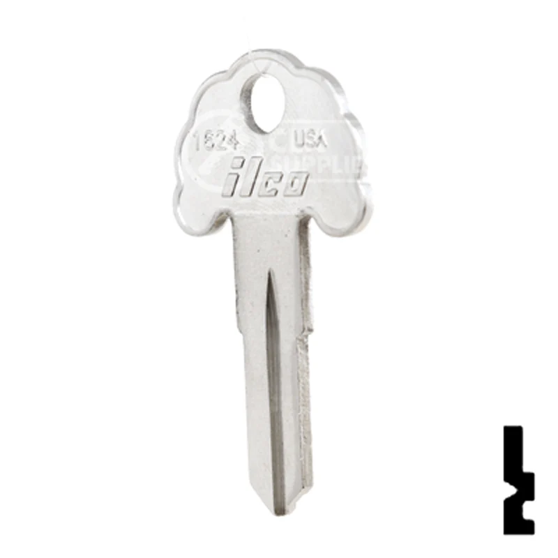 Uncut Key Blank | Imperial Cam Lock | 1624 - Image 23