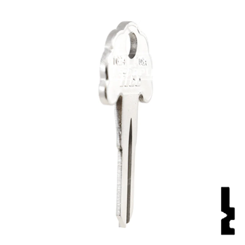 Uncut Key Blank | Imperial Cam Lock | 1624 - Image 6
