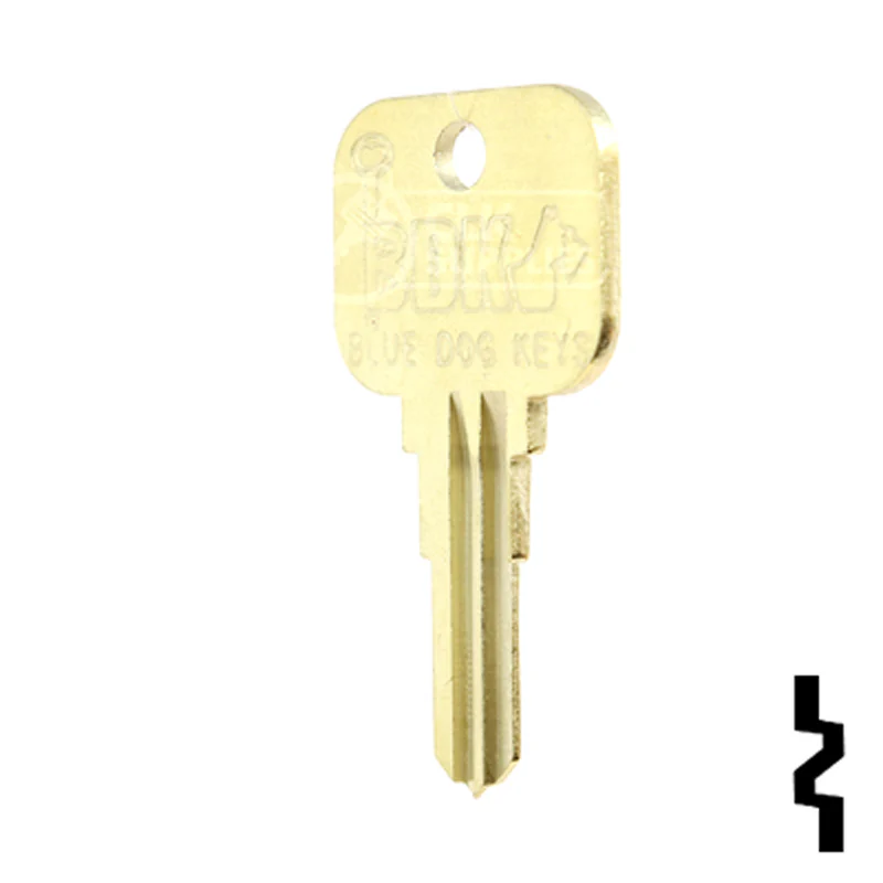 Uncut Key Blank | JCB | BD14 - Image 11