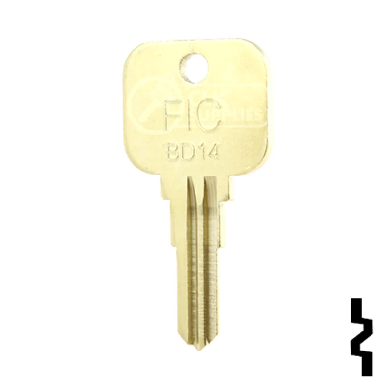Uncut Key Blank | JCB | BD14 - Image 24