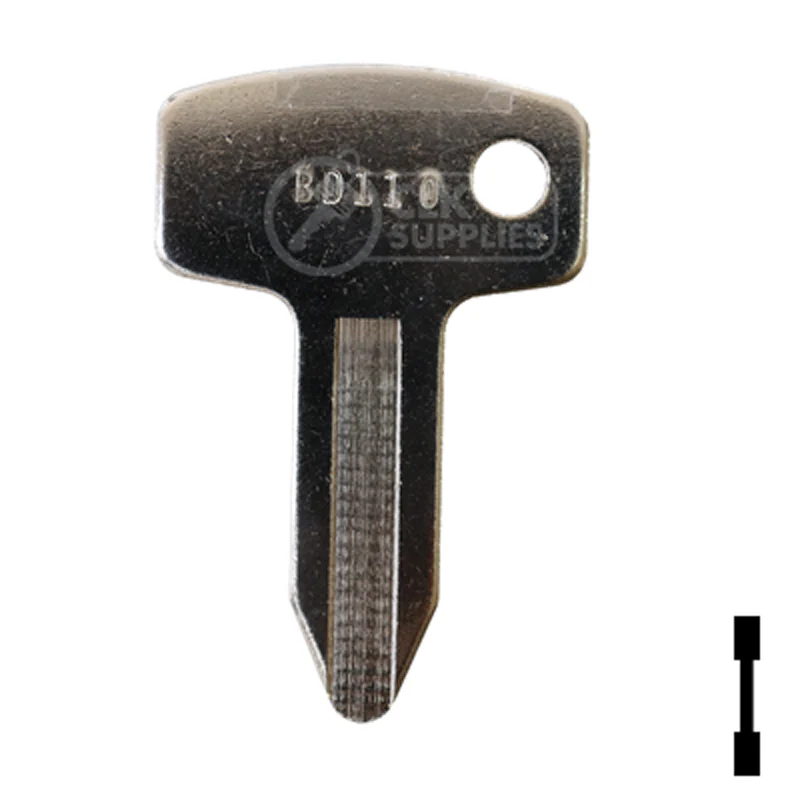 Uncut Key Blank | John Deere, Kubota | BD110 - Image 13