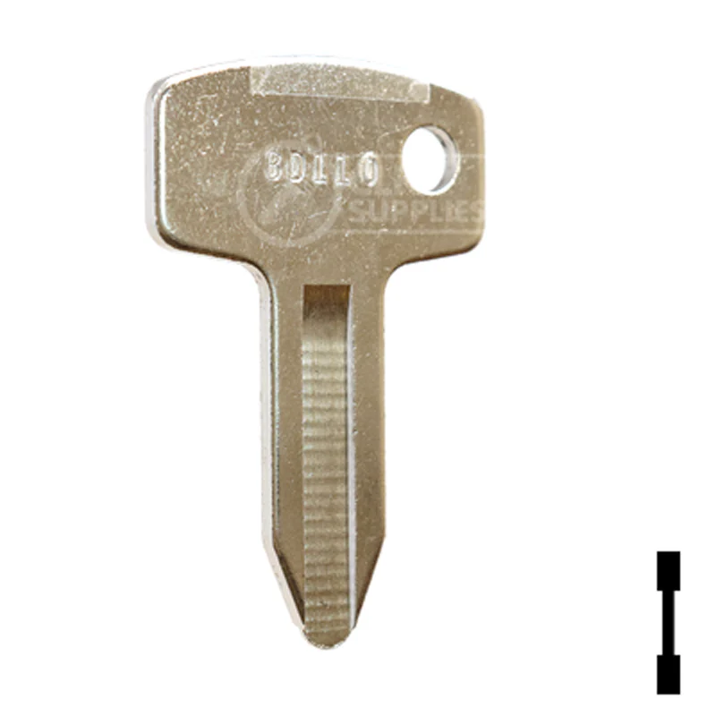 Uncut Key Blank | John Deere, Kubota | BD110 - Image 15