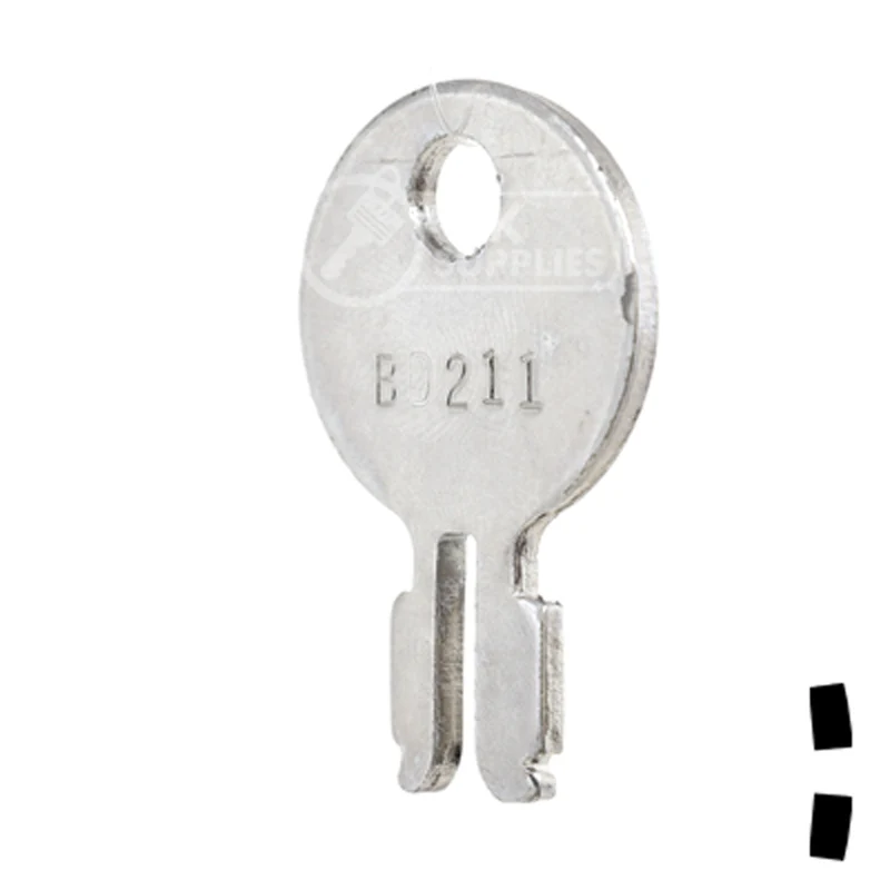 Uncut Key Blank | John Deere, Massey Ferguson | BD211 - Image 21