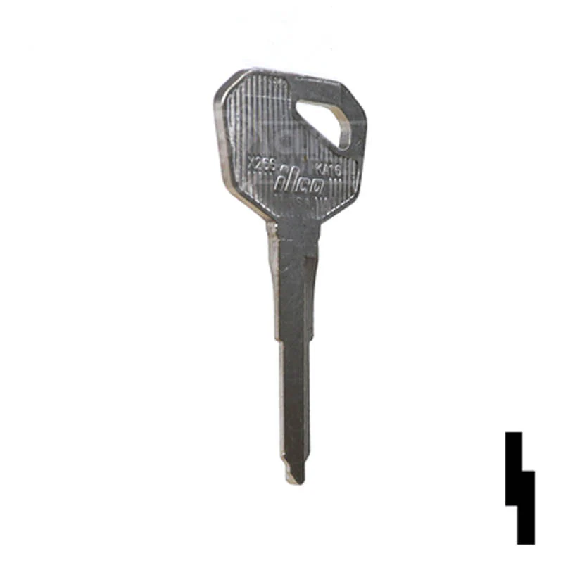 Uncut Key Blank | Kawasaki| KA16-NP, KW16C-P - Image 4