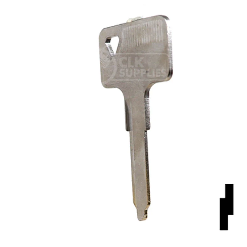 Uncut Key Blank | Kawasaki | KW14R - Image 10