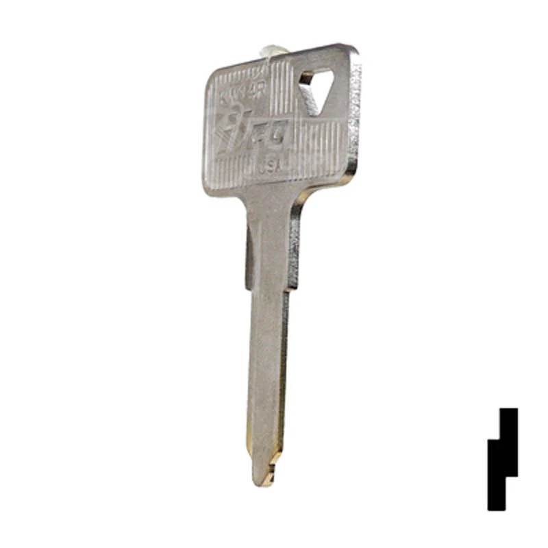 Uncut Key Blank | Kawasaki | KW14R - Image 22
