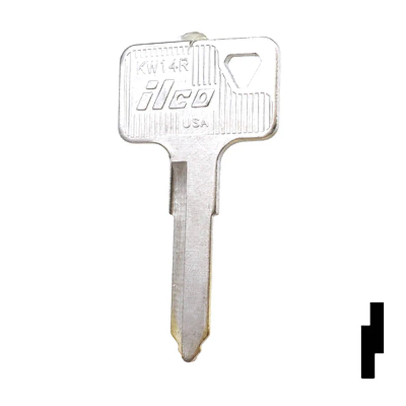 Uncut Key Blank | Kawasaki | KW14R - Image 24