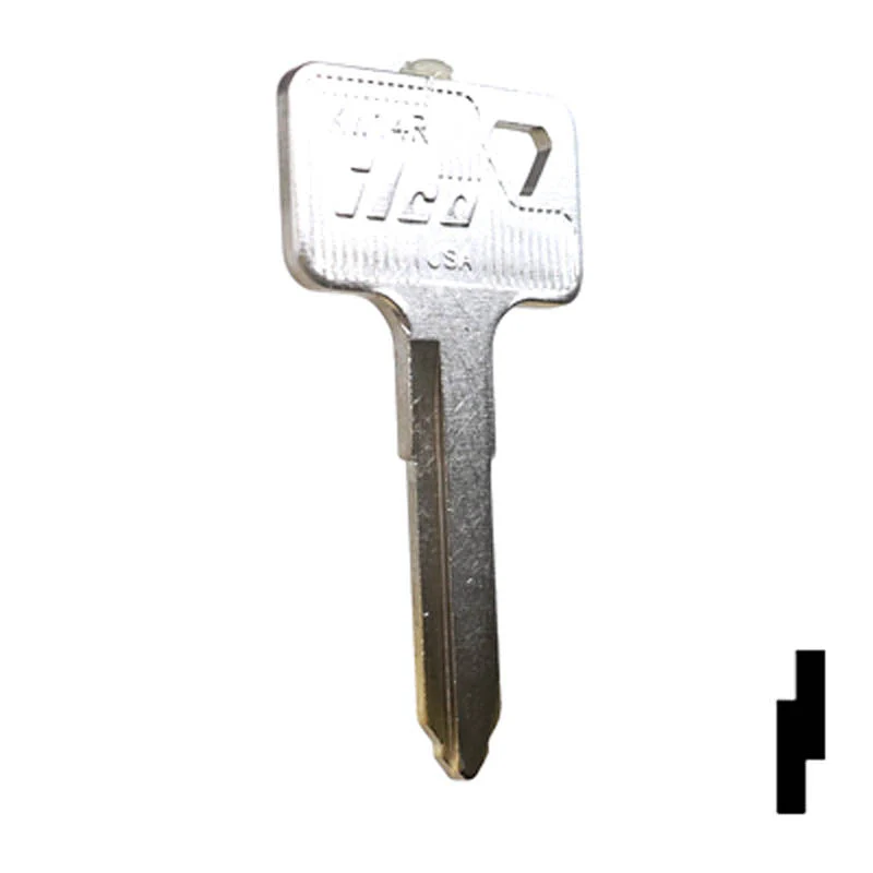 Uncut Key Blank | Kawasaki | KW14R - Image 4