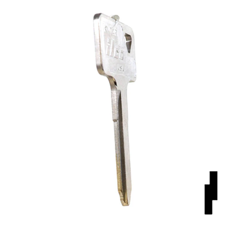 Uncut Key Blank | Kawasaki | KW14R - Image 6