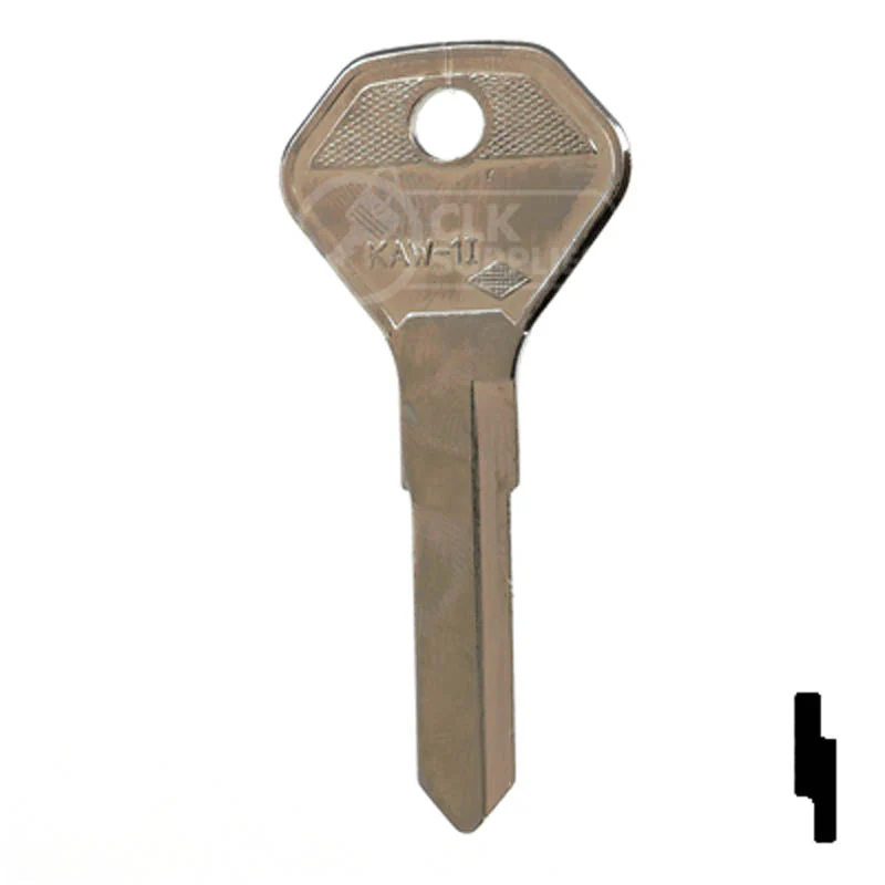 Uncut Key Blank | Kawasaki | KA11 - Image 12