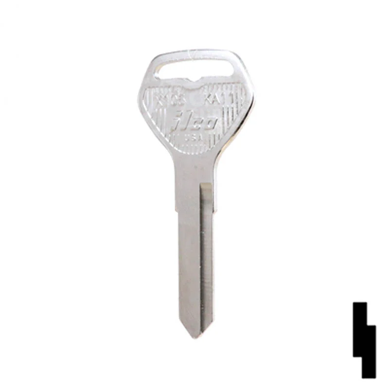 Uncut Key Blank | Kawasaki | X105, KA11 - Image 24