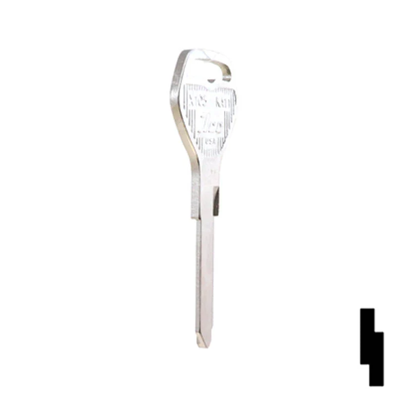 Uncut Key Blank | Kawasaki | X105, KA11 - Image 6