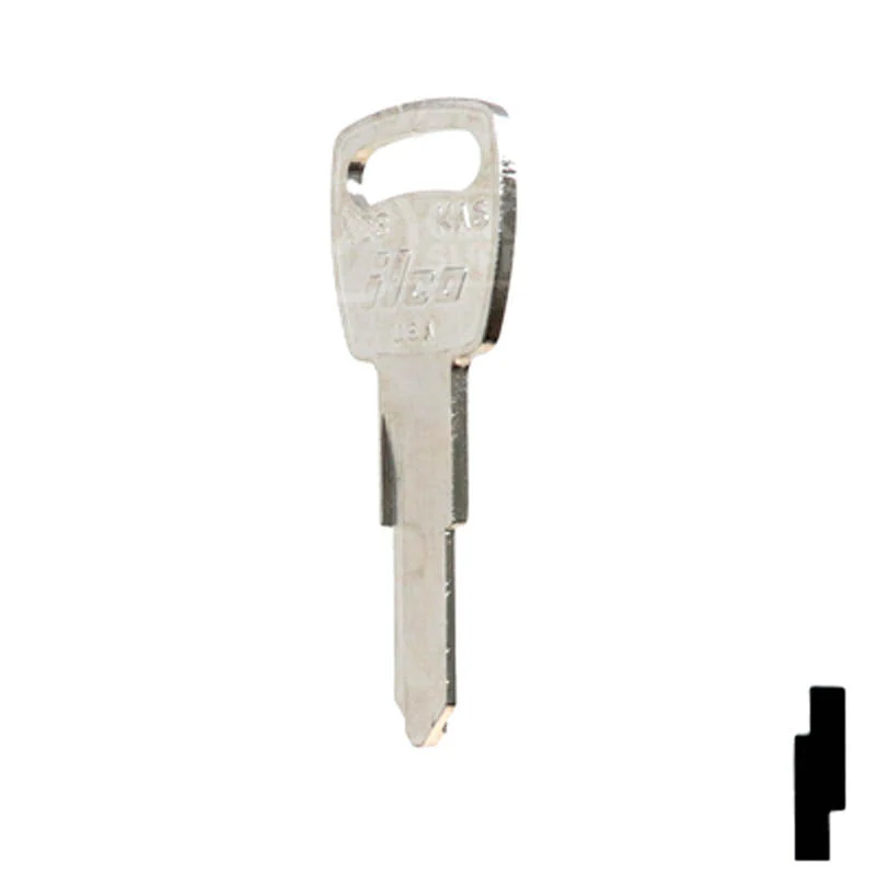 Uncut Key Blank | Kawasaki | X23, KA6 - Image 22