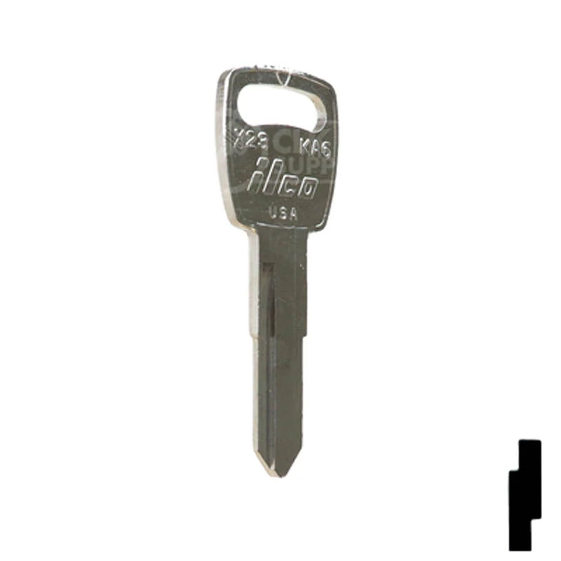 Uncut Key Blank | Kawasaki | X23, KA6 - Image 4