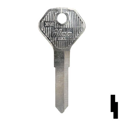 Uncut Key Blank | Kawasaki | X91 - Image 2
