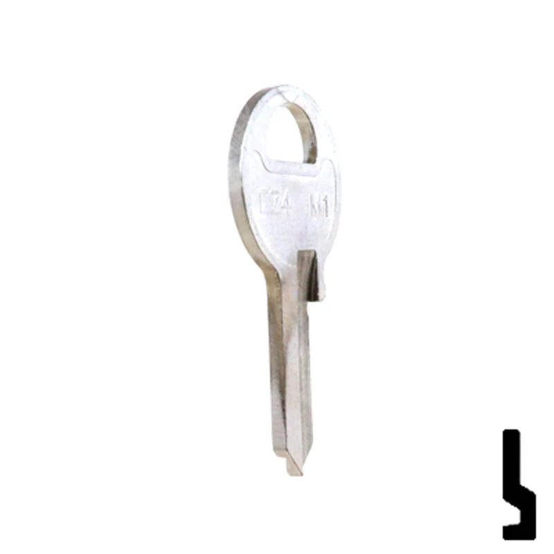 Uncut Key Blank | Imported Padlock, Master Padlock, EZ-Set | EZ4, M1 - Image 17