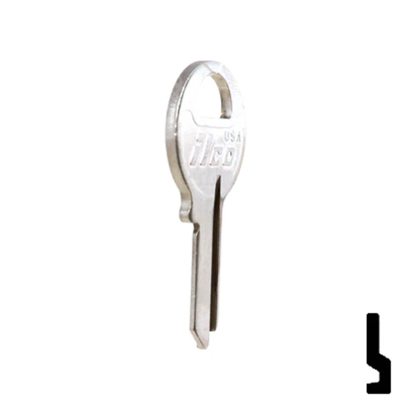Uncut Key Blank | Imported Padlock, Master Padlock, EZ-Set | EZ4, M1 - Image 5