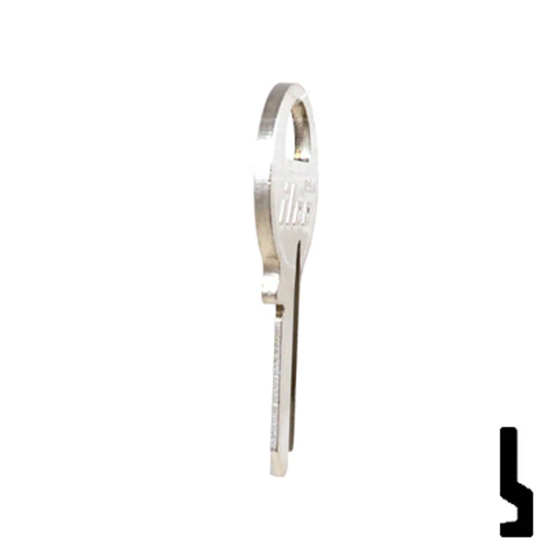 Uncut Key Blank | Imported Padlock, Master Padlock, EZ-Set | EZ4, M1 - Image 6