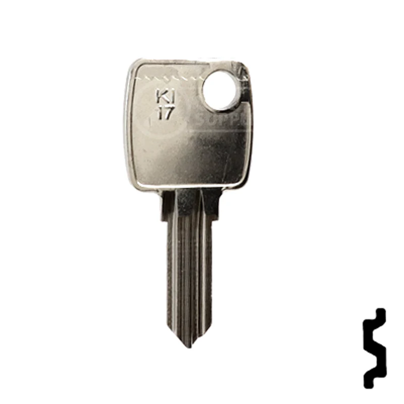 Uncut Key Blank | Kiferm, Volkswagen | KI17 - Image 15