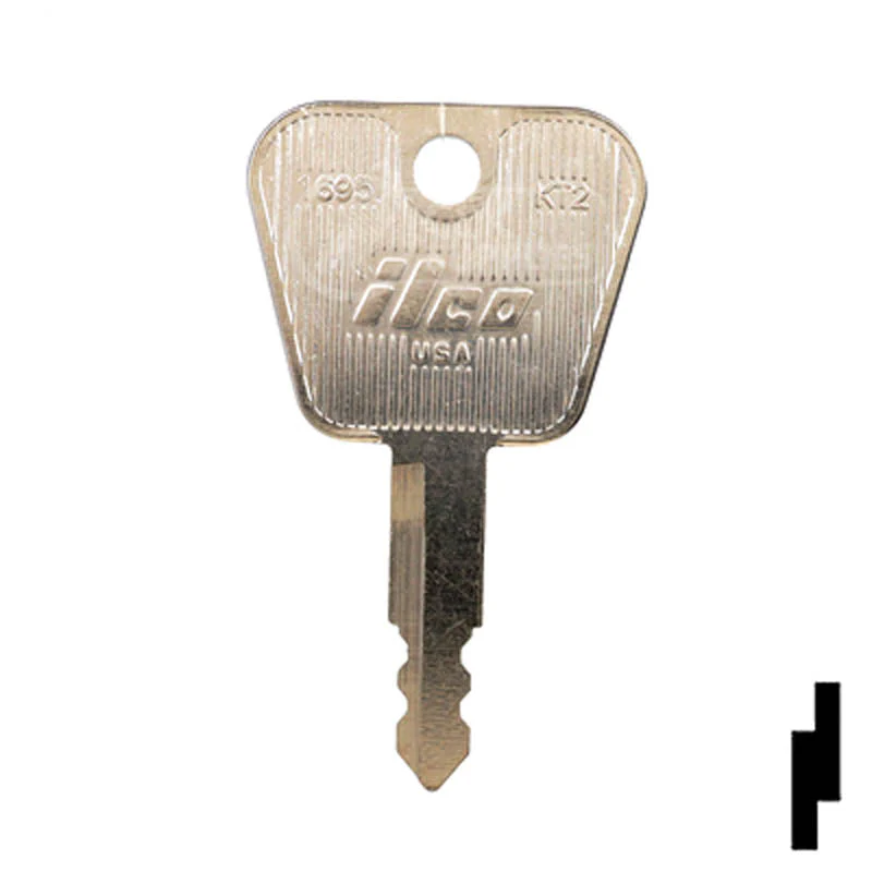 Key Blank | Kioti Tractors | 1695, KT2