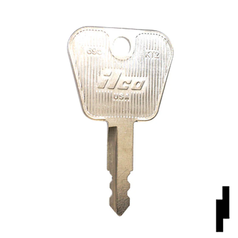 Key Blank | Kioti Tractors | 1695, KT2 - Image 2