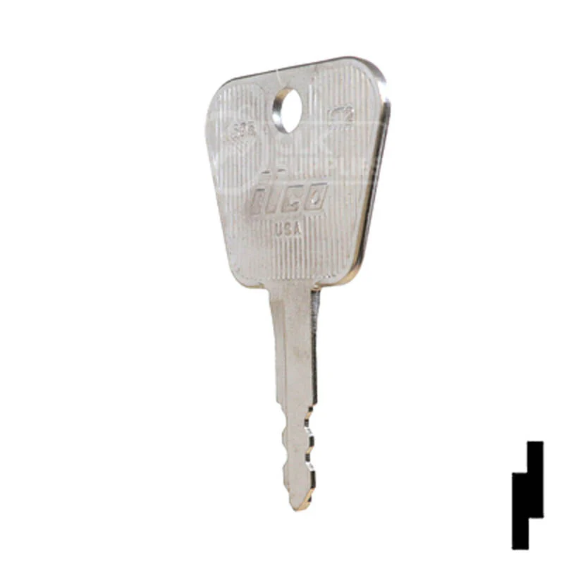 Key Blank | Kioti Tractors | 1695, KT2 - Image 22