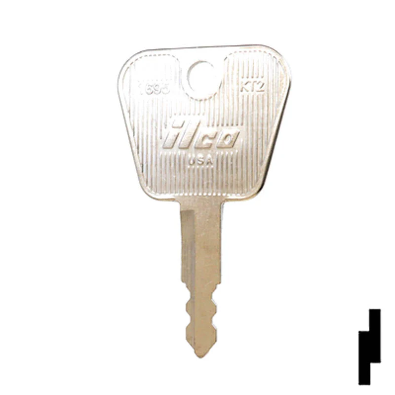 Key Blank | Kioti Tractors | 1695, KT2 - Image 24