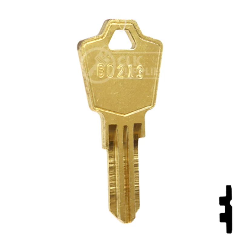 Uncut Key Blank | Knoll, Krueger International | BD213 - Image 3
