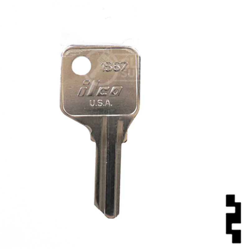 Uncut Key Blank | Kryptonite | 1567 - Image 2