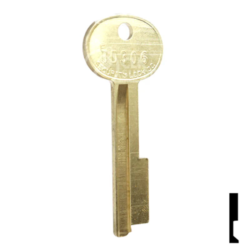Uncut Key Blank | Kumahira | BD306 - Image 3