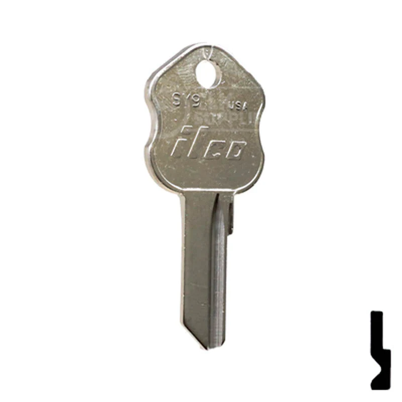 Uncut Key Blank | Kumahira | SY9 - Image 3