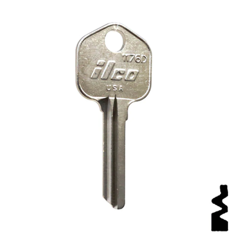 Uncut Key Blank | Kwikset | 1176D - Image 2