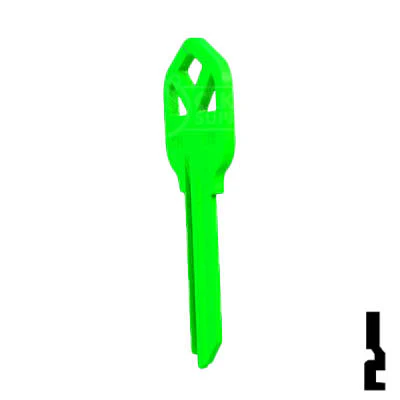 Uncut Key Blank | Kwikset KW1 | Neon (50PK) - Image 106