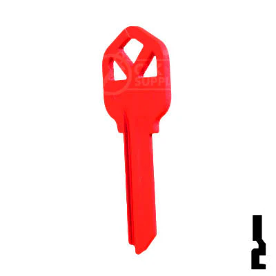 Uncut Key Blank | Kwikset KW1 | Neon (50PK) - Image 11