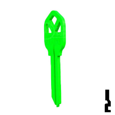 Uncut Key Blank | Kwikset KW1 | Neon (50PK) - Image 118