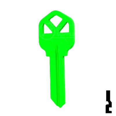 Uncut Key Blank | Kwikset KW1 | Neon (50PK) - Image 119