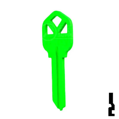 Uncut Key Blank | Kwikset KW1 | Neon (50PK) - Image 120