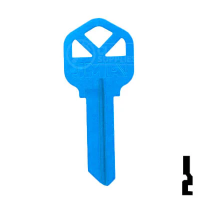 Uncut Key Blank | Kwikset KW1 | Neon (50PK) - Image 122