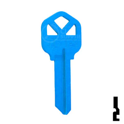 Uncut Key Blank | Kwikset KW1 | Neon (50PK) - Image 124