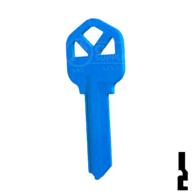 Uncut Key Blank | Kwikset KW1 | Neon (50PK) - Image 132