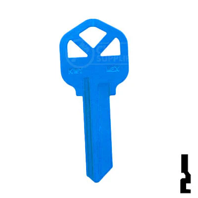 Uncut Key Blank | Kwikset KW1 | Neon (50PK) - Image 134