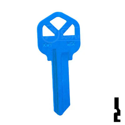 Uncut Key Blank | Kwikset KW1 | Neon (50PK) - Image 135