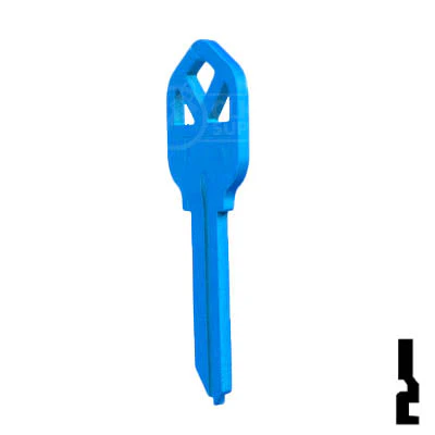 Uncut Key Blank | Kwikset KW1 | Neon (50PK) - Image 142