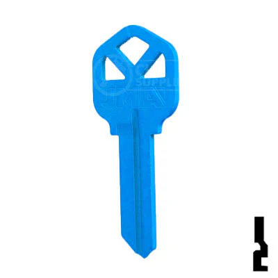 Uncut Key Blank | Kwikset KW1 | Neon (50PK) - Image 144