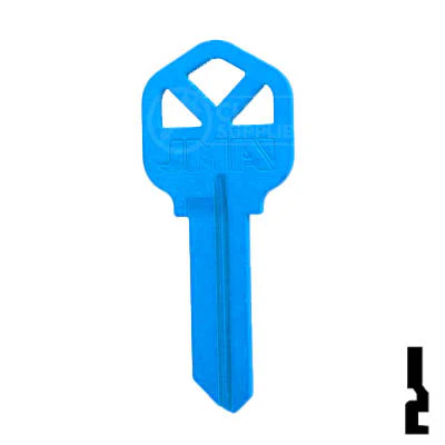 Uncut Key Blank | Kwikset KW1 | Neon (50PK) - Image 145
